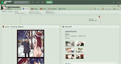 Desktop Screenshot of lightxkasuka2.deviantart.com