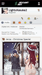 Mobile Screenshot of lightxkasuka2.deviantart.com