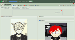 Desktop Screenshot of frail-hellion.deviantart.com