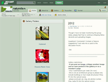 Tablet Screenshot of naturelle.deviantart.com