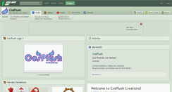 Desktop Screenshot of cosplush.deviantart.com