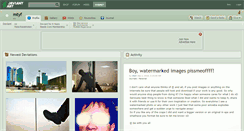 Desktop Screenshot of mtyf.deviantart.com