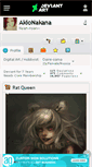 Mobile Screenshot of akionakana.deviantart.com