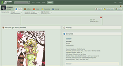 Desktop Screenshot of ccoorr.deviantart.com