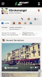 Mobile Screenshot of lilbrokenangel.deviantart.com