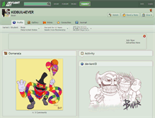 Tablet Screenshot of kidbuu4ever.deviantart.com