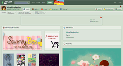 Desktop Screenshot of hinafirerealm.deviantart.com