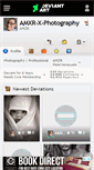 Mobile Screenshot of amxr-x-photography.deviantart.com