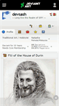 Mobile Screenshot of devsash.deviantart.com