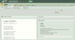 Desktop Screenshot of jigrah.deviantart.com