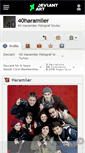 Mobile Screenshot of 40haramiler.deviantart.com