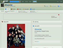 Tablet Screenshot of 40haramiler.deviantart.com
