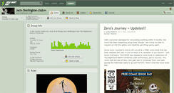 Desktop Screenshot of jack-skelington-club.deviantart.com