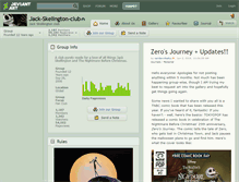 Tablet Screenshot of jack-skelington-club.deviantart.com
