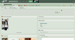 Desktop Screenshot of buttermoney.deviantart.com