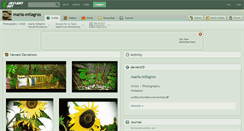 Desktop Screenshot of maria-milagros.deviantart.com