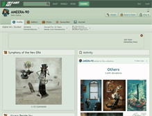 Tablet Screenshot of ameera-90.deviantart.com