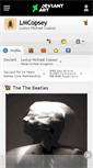 Mobile Screenshot of lmcopsey.deviantart.com