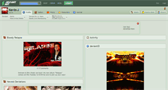 Desktop Screenshot of kevin-j.deviantart.com