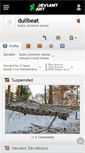 Mobile Screenshot of dullbeat.deviantart.com
