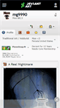 Mobile Screenshot of mg9990.deviantart.com