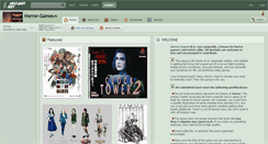 Desktop Screenshot of horror-games.deviantart.com