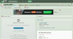 Desktop Screenshot of cupcake-mcgee.deviantart.com