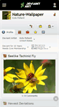 Mobile Screenshot of nature-wallpaper.deviantart.com