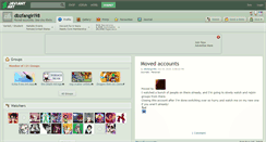 Desktop Screenshot of dbzfangirl98.deviantart.com