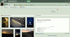 Desktop Screenshot of dje514.deviantart.com