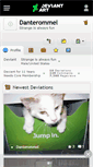 Mobile Screenshot of danterommel.deviantart.com