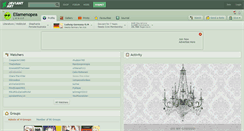 Desktop Screenshot of ellamenopea.deviantart.com