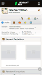 Mobile Screenshot of noelvermillion.deviantart.com