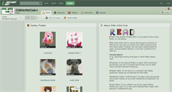 Desktop Screenshot of chibiartistclub.deviantart.com