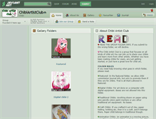 Tablet Screenshot of chibiartistclub.deviantart.com