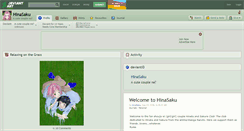 Desktop Screenshot of hinasaku.deviantart.com