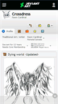 Mobile Screenshot of crossdress.deviantart.com