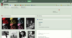 Desktop Screenshot of hanesss.deviantart.com