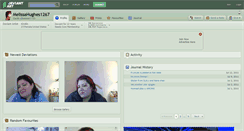 Desktop Screenshot of melissahughes1267.deviantart.com