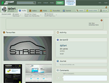 Tablet Screenshot of dpdart.deviantart.com