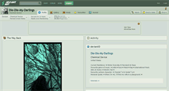Desktop Screenshot of die-die-my-darlings.deviantart.com