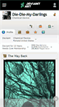 Mobile Screenshot of die-die-my-darlings.deviantart.com