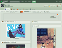 Tablet Screenshot of levelten.deviantart.com