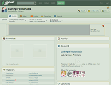 Tablet Screenshot of ludwigxfelicianoplz.deviantart.com