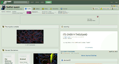 Desktop Screenshot of feather-queen.deviantart.com