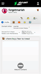 Mobile Screenshot of forgetmariah.deviantart.com
