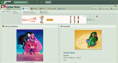 Desktop Screenshot of cactuar-tamer.deviantart.com