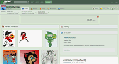 Desktop Screenshot of kimikofanclub.deviantart.com
