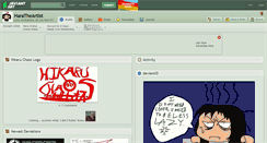 Desktop Screenshot of haratheartist.deviantart.com
