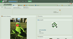 Desktop Screenshot of evil-smoothie.deviantart.com
